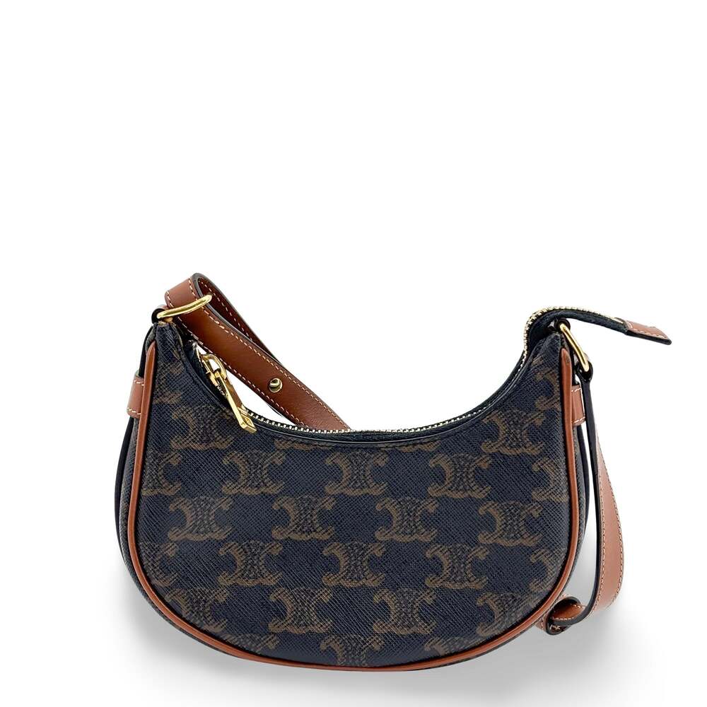 Celine Triomphe Canvas Mini Ava Bag Tan #366034C99B